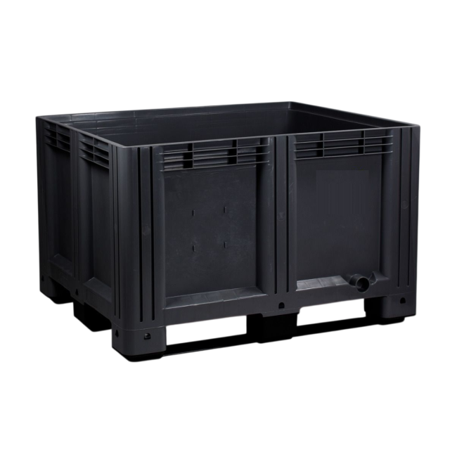 Palletbox 120x100x78cm, incl. 3 sledes