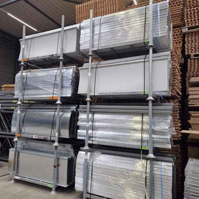 META legbordstelling 200x135x60cm (aanbouwset)